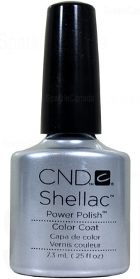 CND SHELLAC SILVER CHROME